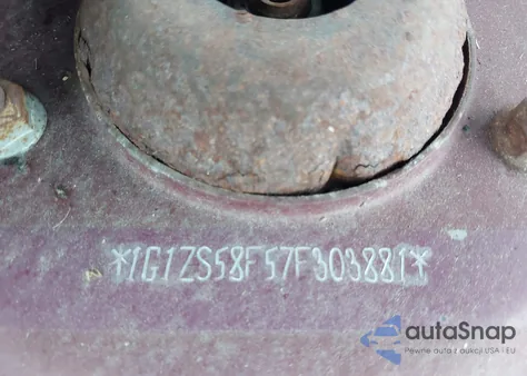 2007 Chevrolet Malibu Ls z USA, uszkodzony, nr VIN 1G1ZS58F57F303881